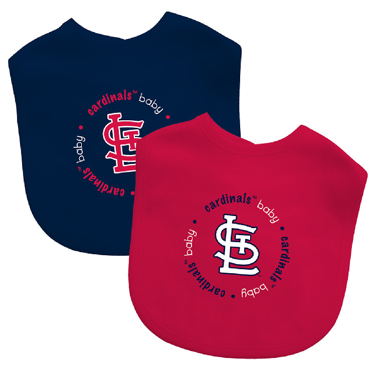 St. Louis Cardinals Baby Bib 2 Pack