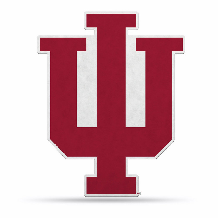 Indiana Hoosiers Pennant Shape Cut Logo Design