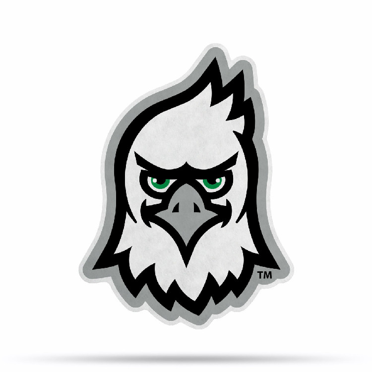 North Dakota Fighting Hawks Pennant Shape Cut Mascot Design