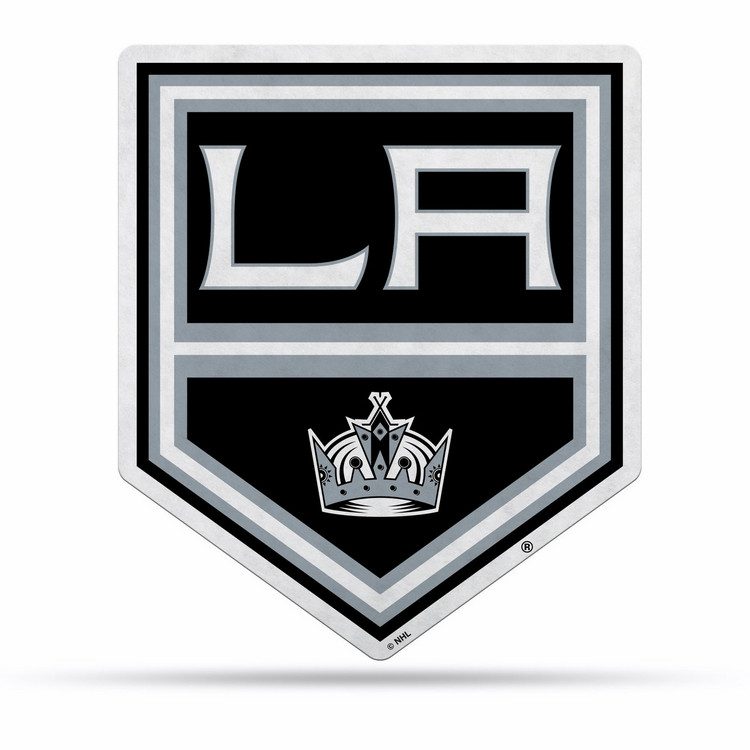 Los Angeles Kings Pennant Shape Cut Logo Design