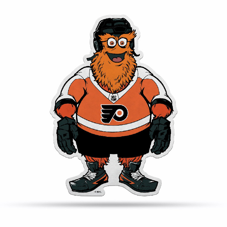 Philadelphia Flyers Pennant Shape Cut Mascot Design