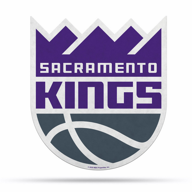 Sacramento Kings Pennant Shape Cut Logo Design
