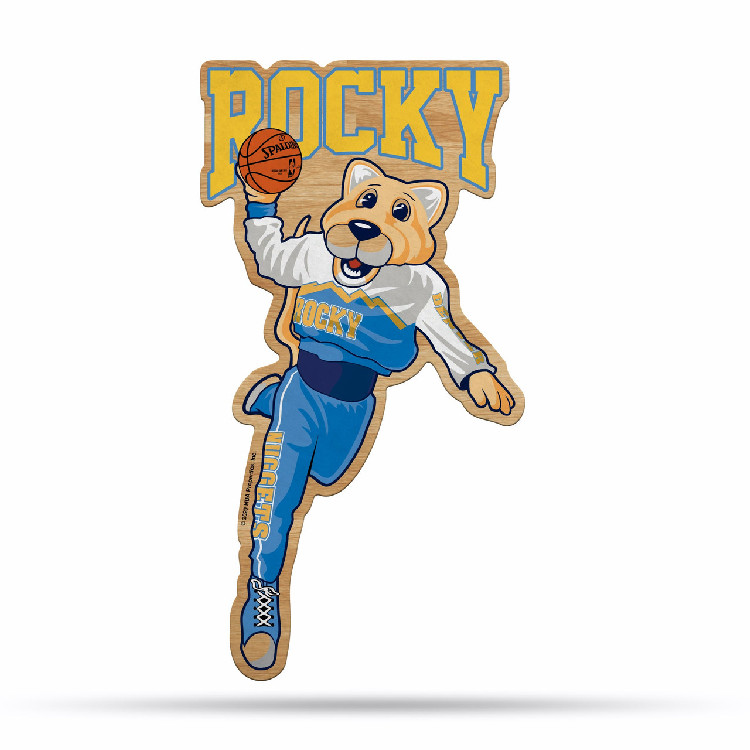 Denver Nuggets Pennant Shape Cut Mascot Design