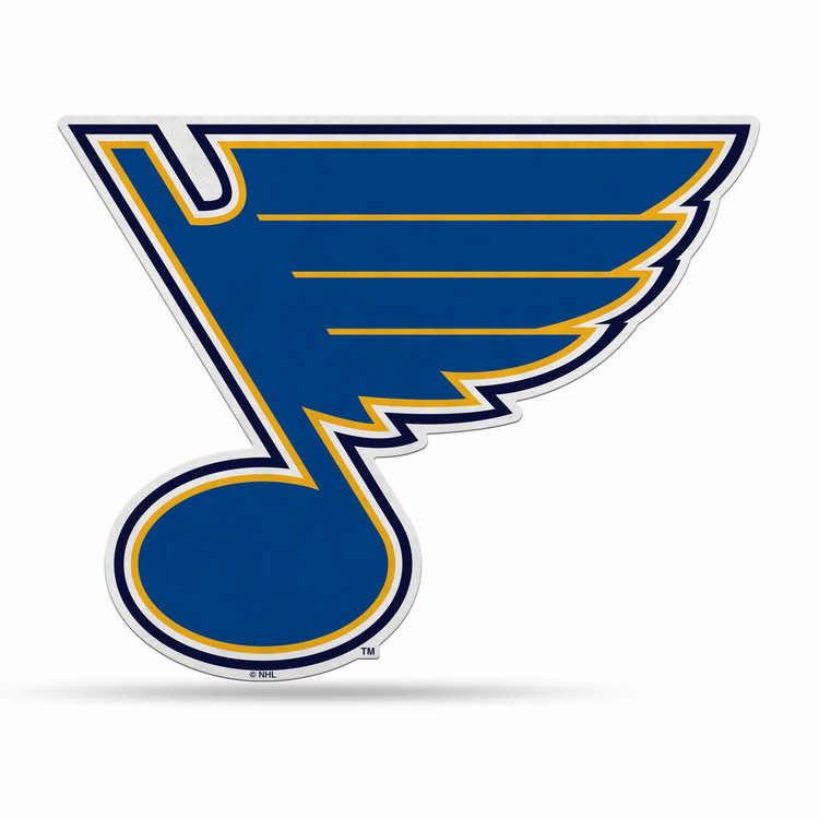 St. Louis Blues Pennant Shape Cut Logo Design