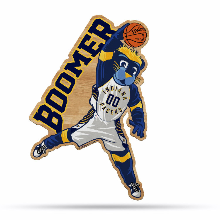 Indiana Pacers Pennant Shape Cut Mascot Design