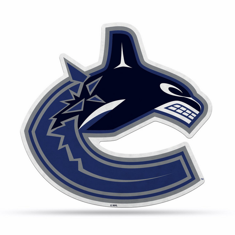 Vancouver Canucks Pennant Shape Cut Logo Design