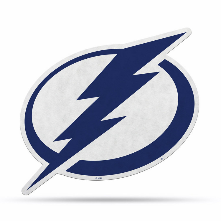 Tampa Bay Lightning Pennant Shape Cut Logo Design