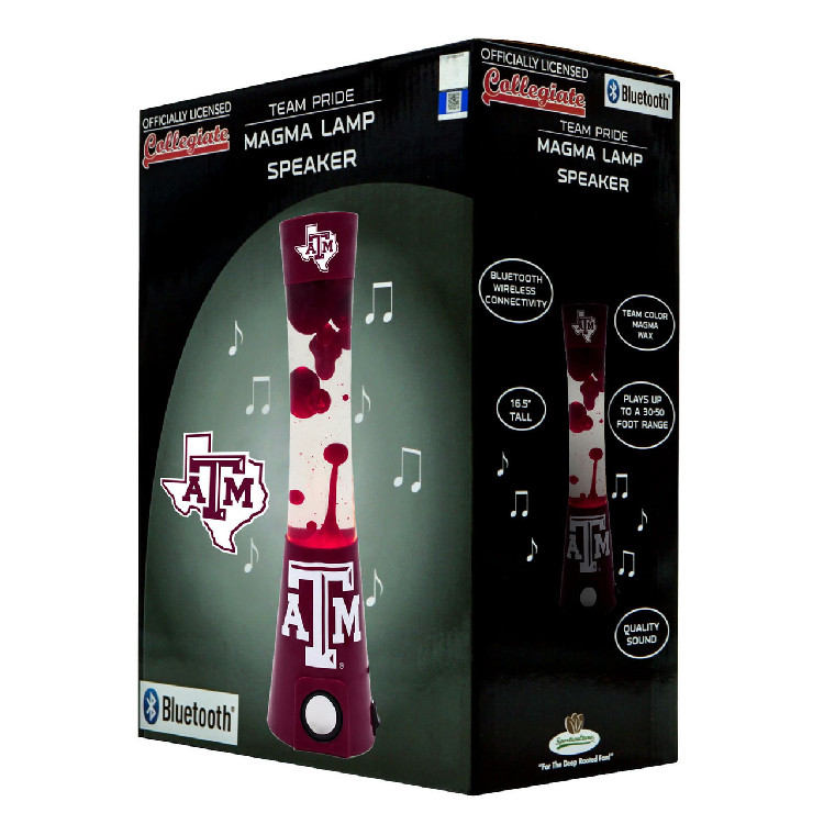 Texas A&M Aggies Magma Lamp - Bluetooth Speaker