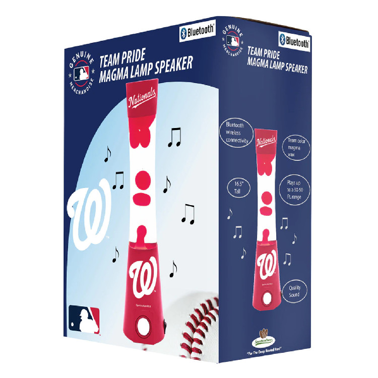 Washington Nationals Magma Lamp - Bluetooth Speaker