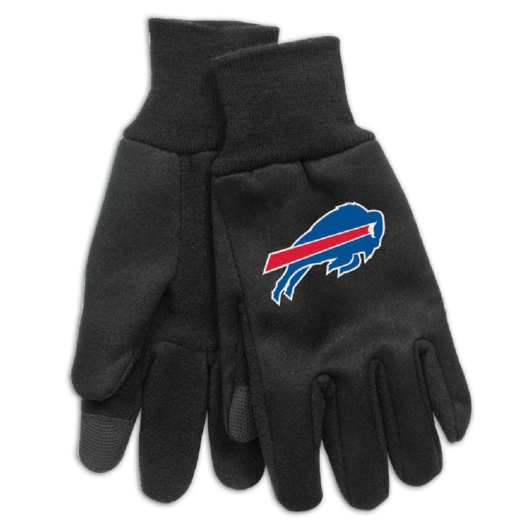 Buffalo Bills Gloves Technology Style Adult Size