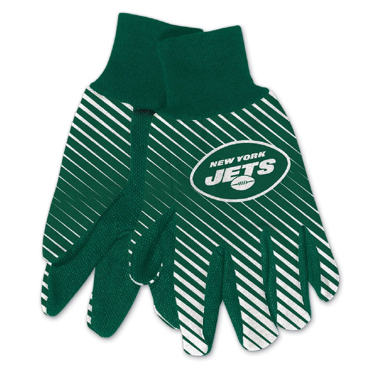 New York Jets Two Tone Adult Size Gloves