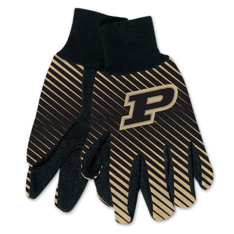 Purdue Boilermakers Two Tone Gloves - Adult