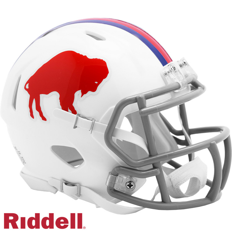 Buffalo Bills Helmet Riddell Replica Mini Speed Style 1965-1973 T/B