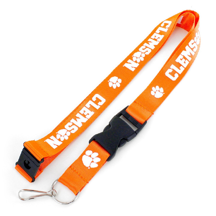 Clemson Tigers Lanyard Team Orange