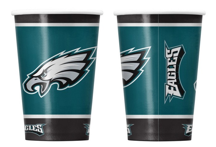 Philadelphia Eagles Paper Cups Disposable