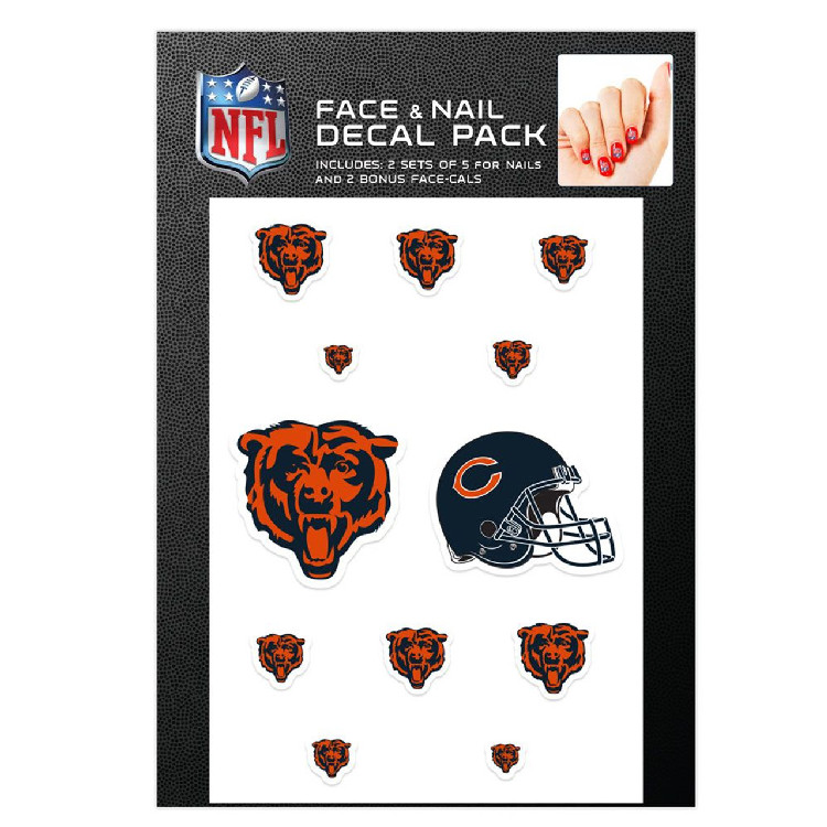 Chicago Bears Nail Cals