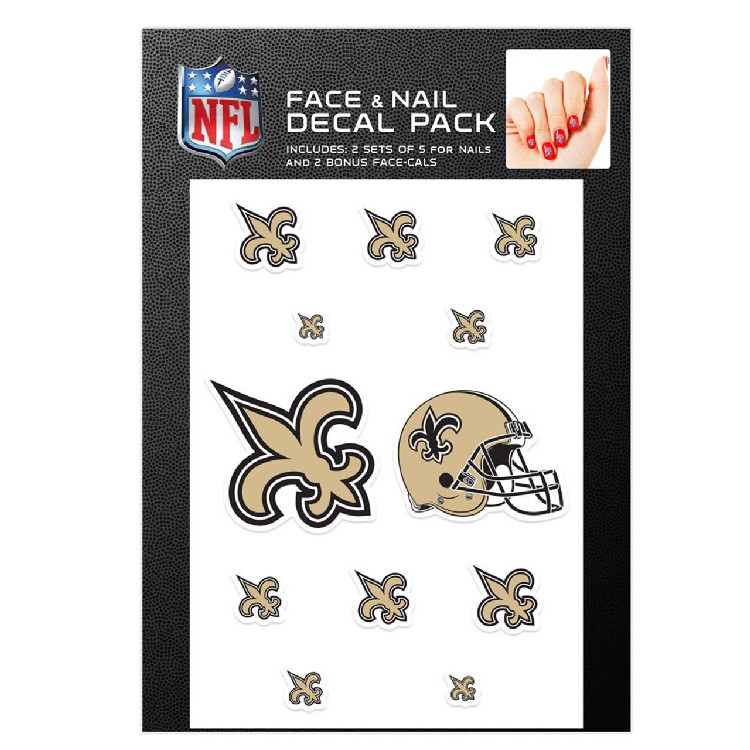 New Orleans Saints Nail Cals