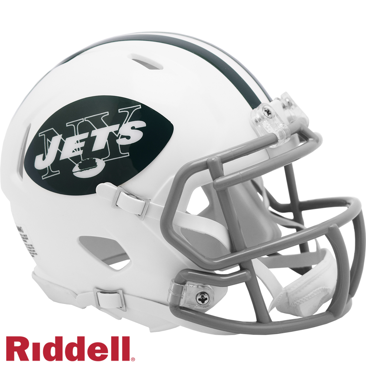 New York Jets Helmet Riddell Replica Mini Speed Style 1965-1977 T/B