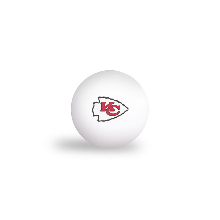 Kansas City Chiefs Ping Pong Balls 6 Pack