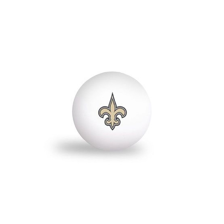 New Orleans Saints Ping Pong Balls 6 Pack