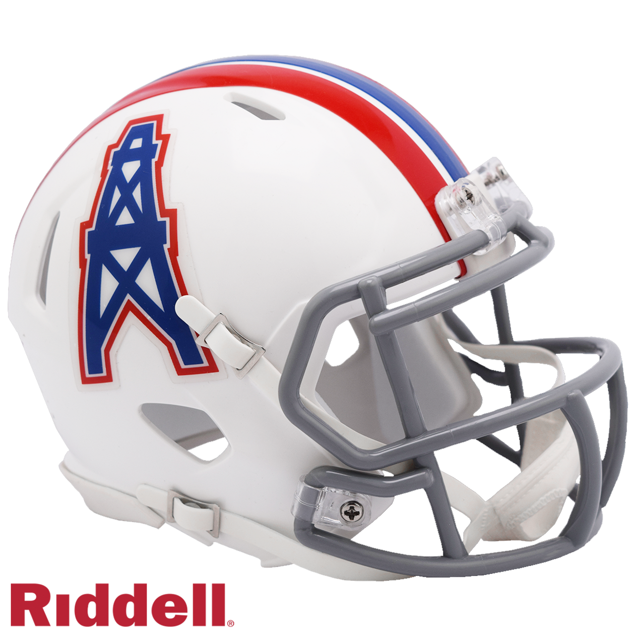 Houston Oilers Helmet Riddell Replica Mini Speed Style 1975-1980 T/B