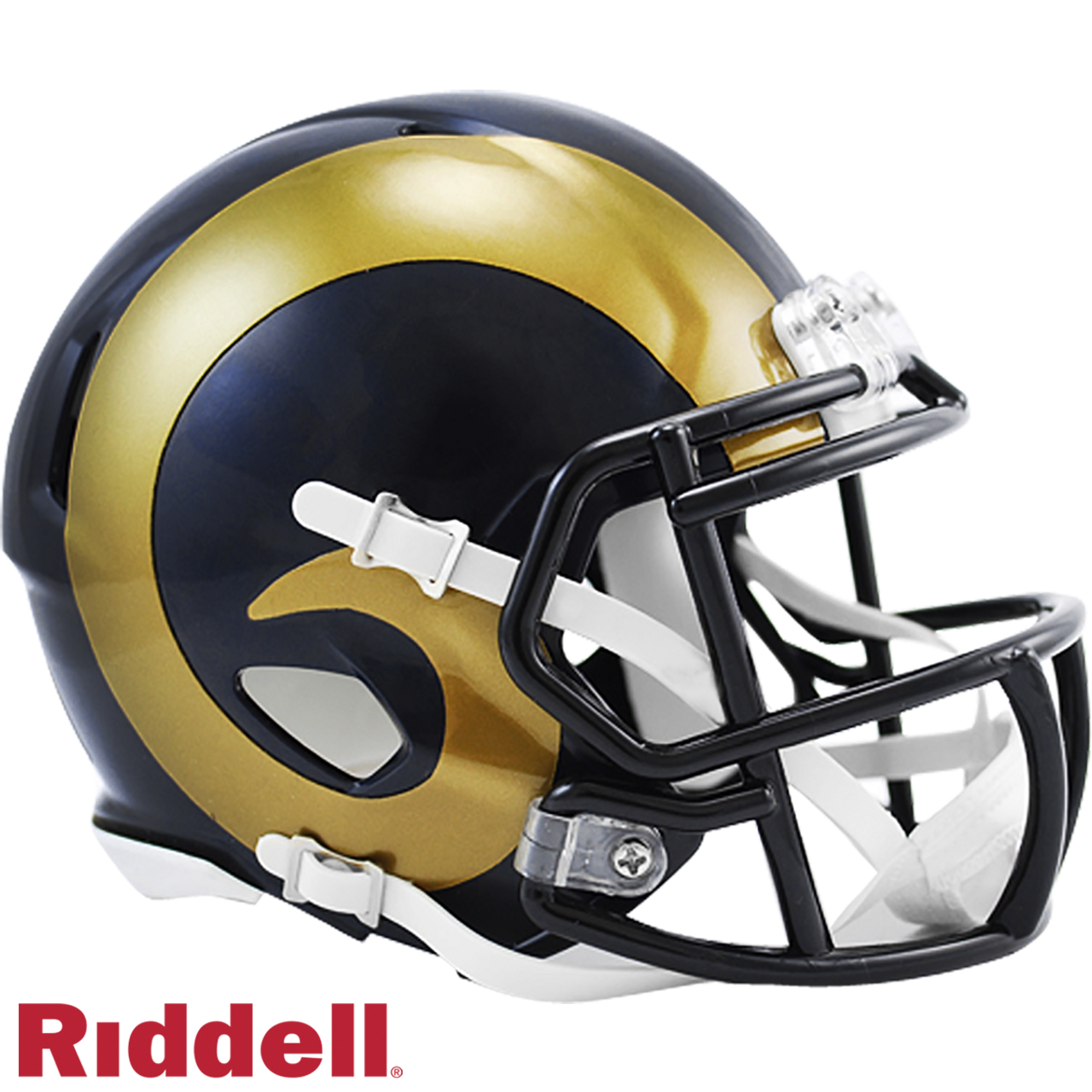 Los Angeles Rams Helmet Riddell Replica Mini Speed Style 2000-2016 T/B