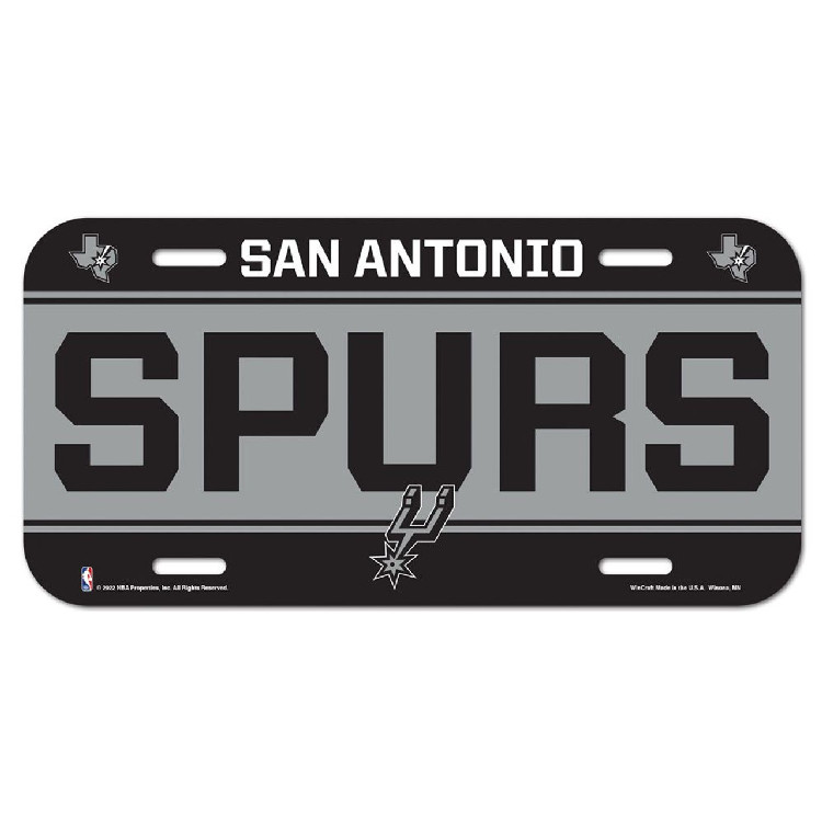 San Antonio Spurs License Plate