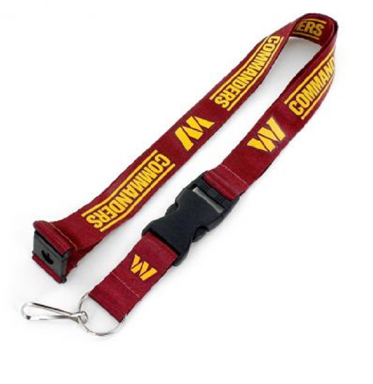 Washington Commanders Lanyard Red