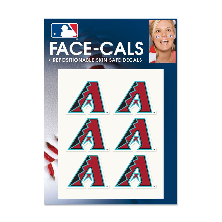 Arizona Diamondbacks Tattoo Face Cals