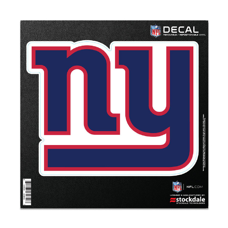 New York Giants Decal 6x6 All Surface Logo