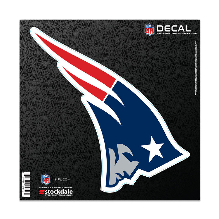 New England Patriots Decal 6x6 All Surface Logo