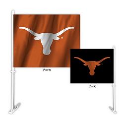 Texas Longhorns Flag Car Style Home-Away Design