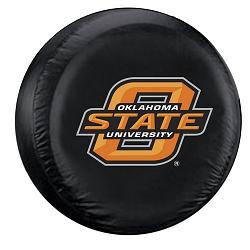 Oklahoma State Cowboys Tire Cover Large Size Black