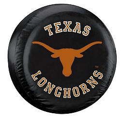 Texas Longhorns Tire Cover Standard Size Black