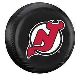 New Jersey Devils Tire Cover Standard Size Black