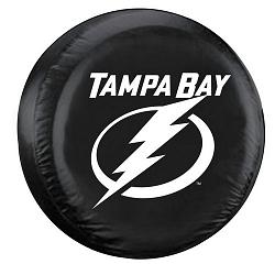Tampa Bay Lightning Tire Cover Standard Size Black