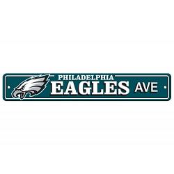 Philadelphia Eagles Sign 4x24 Plastic Street Style