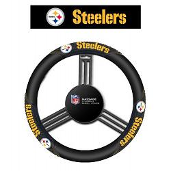 Pittsburgh Steelers Steering Wheel Cover - Massage Grip