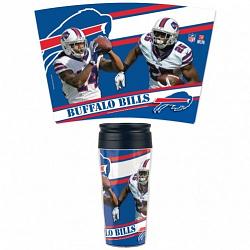 Buffalo Bills Mug 16oz Travel Contour Style