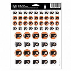 Philadelphia Flyers Decal 5x7 Vinyl Sticker Sheet Mini Decals