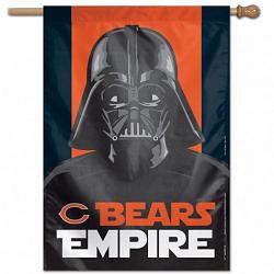 Chicago Bears Banner 28x40 Vertical Star Wars Design