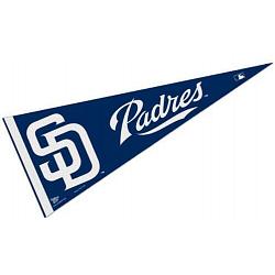 San Diego Padres Pennant 12x30 Throwback