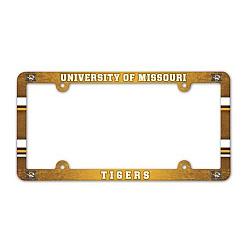 Missouri Tigers License Plate Frame - Full Color