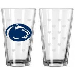 Penn State Nittany Lions Glass Pint Satin Etch 2 Piece Set