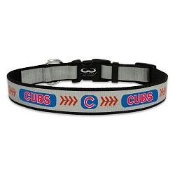 Chicago Cubs Pet Collar Reflective Baseball Size Medium