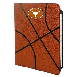 Texas Longhorns Classic Basketball Portfolio - 8.5 in x 11 in