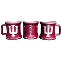 Indiana Hoosiers Shot Glass - Sculpted Mini Mug