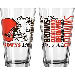 Cleveland Browns Glass Pint Spirit Style