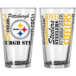 Pittsburgh Steelers Glass Pint Spirit Style