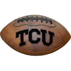 NCAA TCU Horned Frogs Vintage Throwback Football 9-Inches NCAA TCU Horned Frogs Vintage Throwback Football 9-Inches